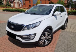 Kia Sportage III 1.7 CRDI 115KM, Bezwypadkowy, Skóra, Grzane Fotele, Navi, Kamera