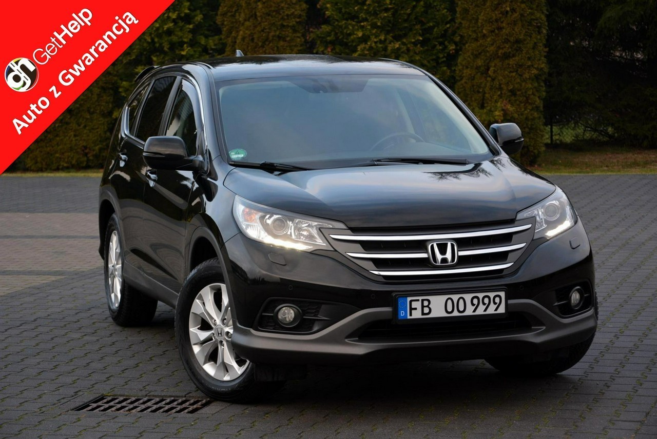 Honda CR-V IV Ledy Kamera Duża Navi Webasto 2xParktronic Alu18 do końca aso Honda