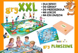 pomoce dydaktyczne gry planszowe XXL do nauki i zabawy dla dzieci KangurGra.pl