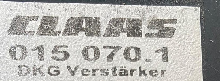 Claas DKG 015 070.1 | 015 070.0 | 015 070.2 | 015 070.3-1