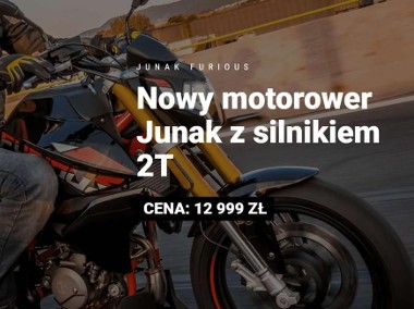 Junak Furious 50 cc 2T firmowy kask Gratis-1