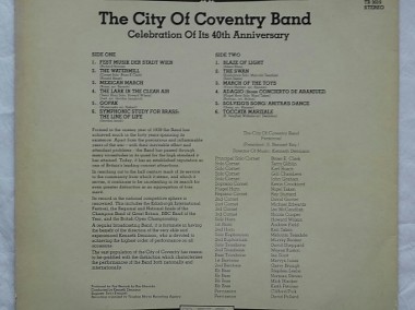 Orkiestra dęta z Coventry , płyta winylowa  Anglia 1980 r.-2