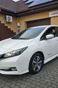 Nissan Leaf Elektryczny 40 kWh Tania jazda Free Parkingi Salon PL Serwis ASO FV2-2