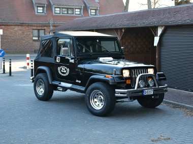 Jeep Wrangler I [YJ] YJ 2.5 125KM Manual 1991r. 4x4 Skóra OKAZJA-1