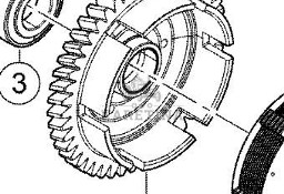 CLAAS Arion 610 660 Koło Zębate Napędu Przedniej Osi 0011477090 00 1147 709 0