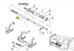 Claas Ares 696 - tłok 6005025919