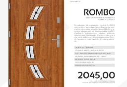 Drzwi zewnętrzne stalowe SETTO - model ROMBO DIP CLASSICO