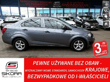 Chevrolet Aveo II (T300) Sedan KRAJOWY Gwarancja Bezwypadkowy 1.2 16V Benzyna KLIMA+Tempomat-1