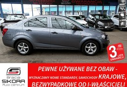 Chevrolet Aveo II (T300) Sedan KRAJOWY Gwarancja Bezwypadkowy 1.2 16V Benzyna KLIMA+Tempomat