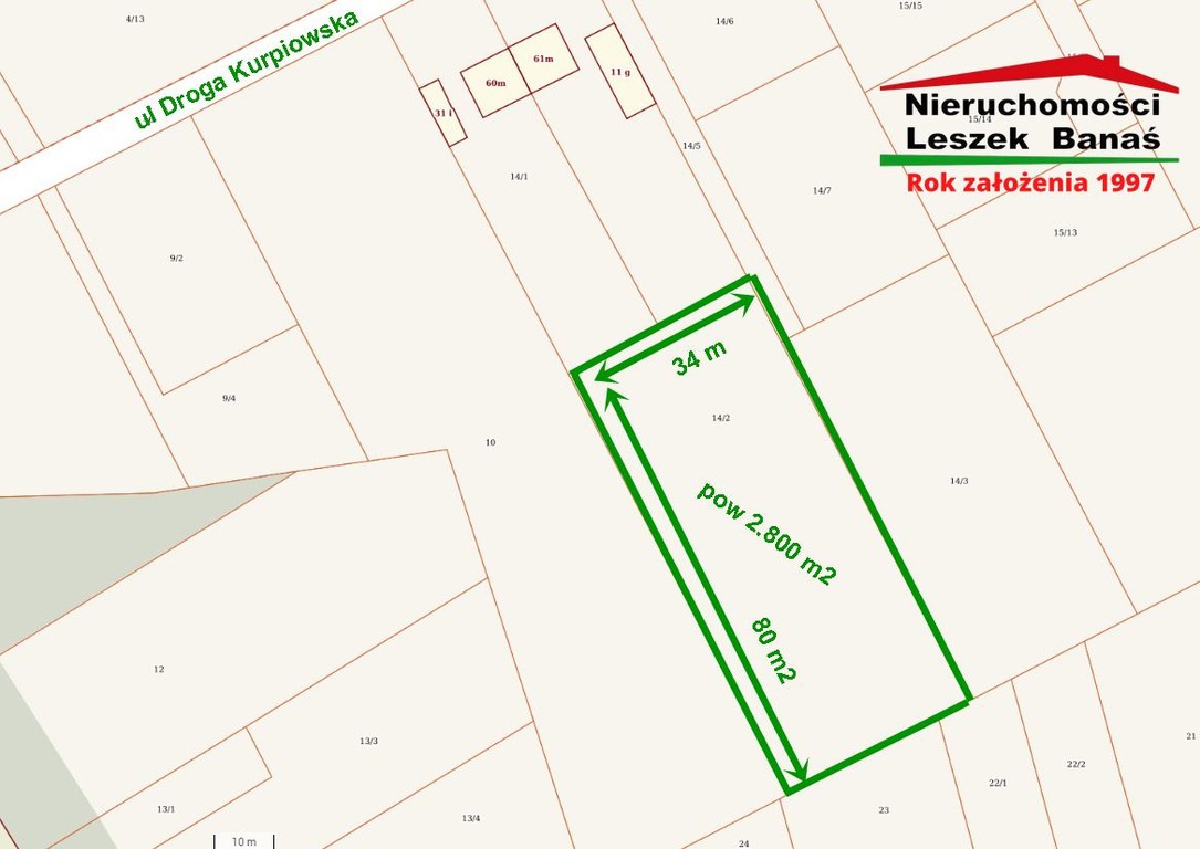 Działka Budowlana - Widok 3