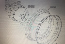 CASE OPTUM 270 OŚ PRZEDNIA-ZWOLNICA/CASE MAGNUM 225-380 OPTUM 270 300