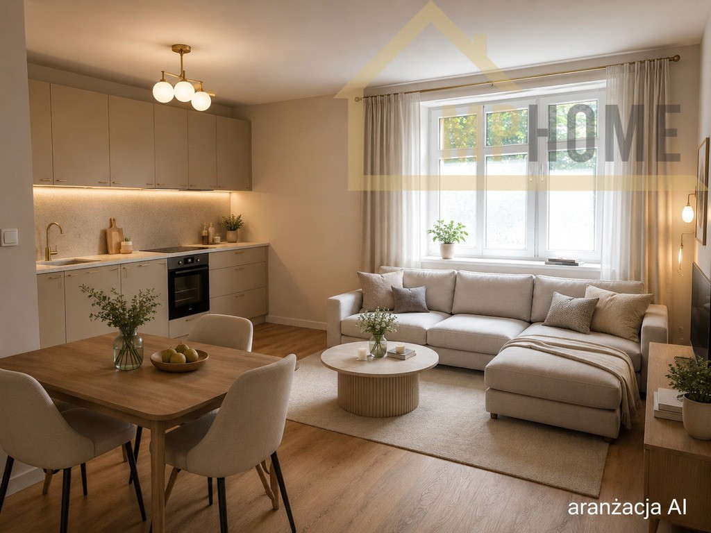 3 pokoje pod klucz | 45,69 m² | Łazarz