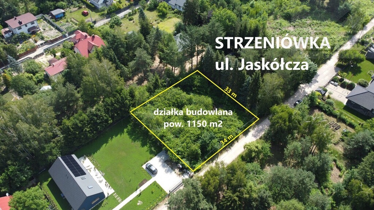 Atrakcyjna działka budowlana w Strzeniówce, Nadarzyn