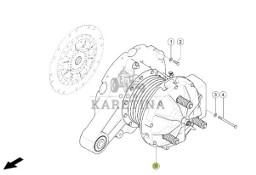 Claas Jaguar - silnik MAN D4276 - przekładnia rozdzielająca 0027949741