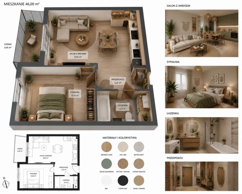 Apartament | panoramiczny widok | 46 m² | Redłowo - Widok 5