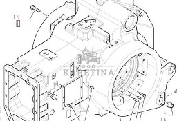 Case Puma 180 210 Obudowa Korpus Przekładni Skrzyni Biegów CZĘŚCI 84312721