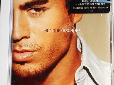 Sprzedam  Album CD Enrique Iglesias Escape Cd Nowa !-1