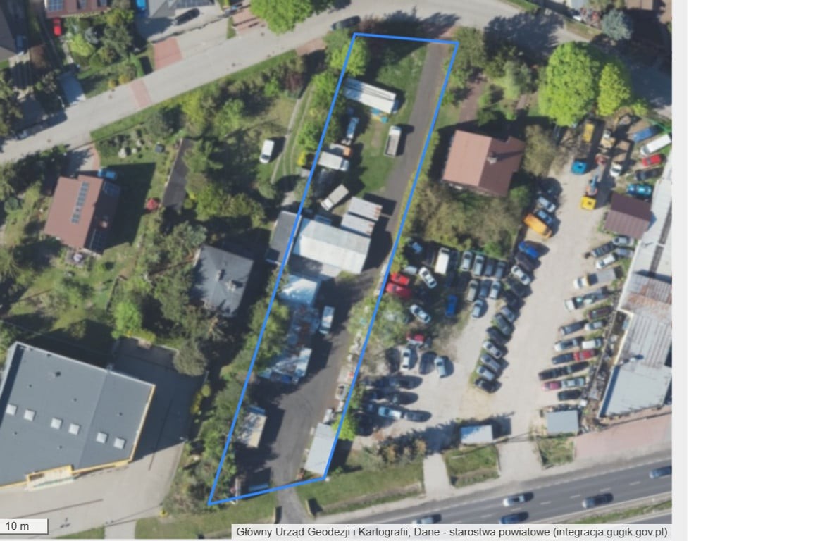 Działka inwestycyjna Pruszków, ul. Miejska 9 | ok. 1996 m² | 2 projekty WZ - Ansicht 3