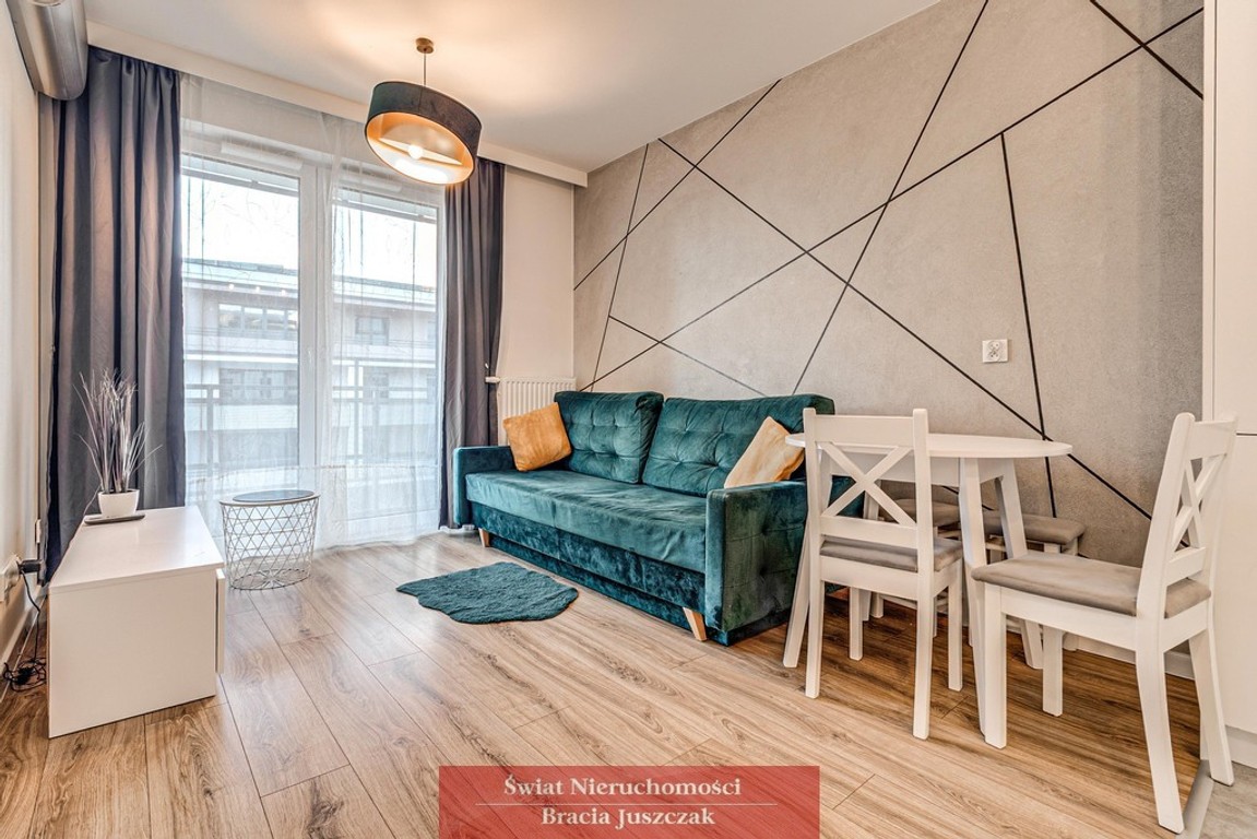 Klimatyzacja w obu pokojach, zieleń, rzeka, balkon - Widok 3