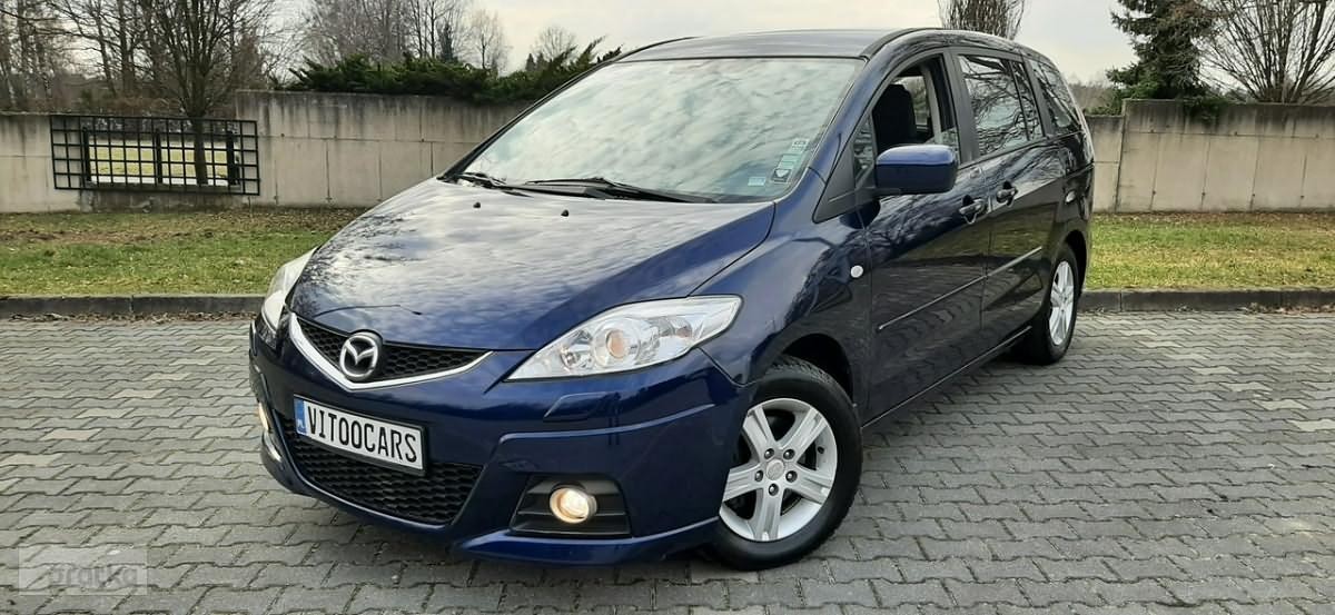 Mazda 5 I Gwarancja Przebiegu Podgrzewane fotele Parktronic 7 osobowy