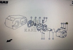 Silnik hydrauliczny Claas Mega 370-340 Nr 13 na rys katalogowym Nr katalogowy 000 669 119 0
