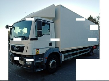 MAN TGM 18.290 Euro 6 konten.21 palet winda Poduszki Sprowadzony Man TGM 18.290 Euro 6 kont 21p, winda Tylko 329 tys.km! poduszki,spr-1