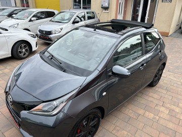 Toyota Aygo-Otwierany dach-1.0-Benzyna-Klima-Tempomat-Kamera-Alu