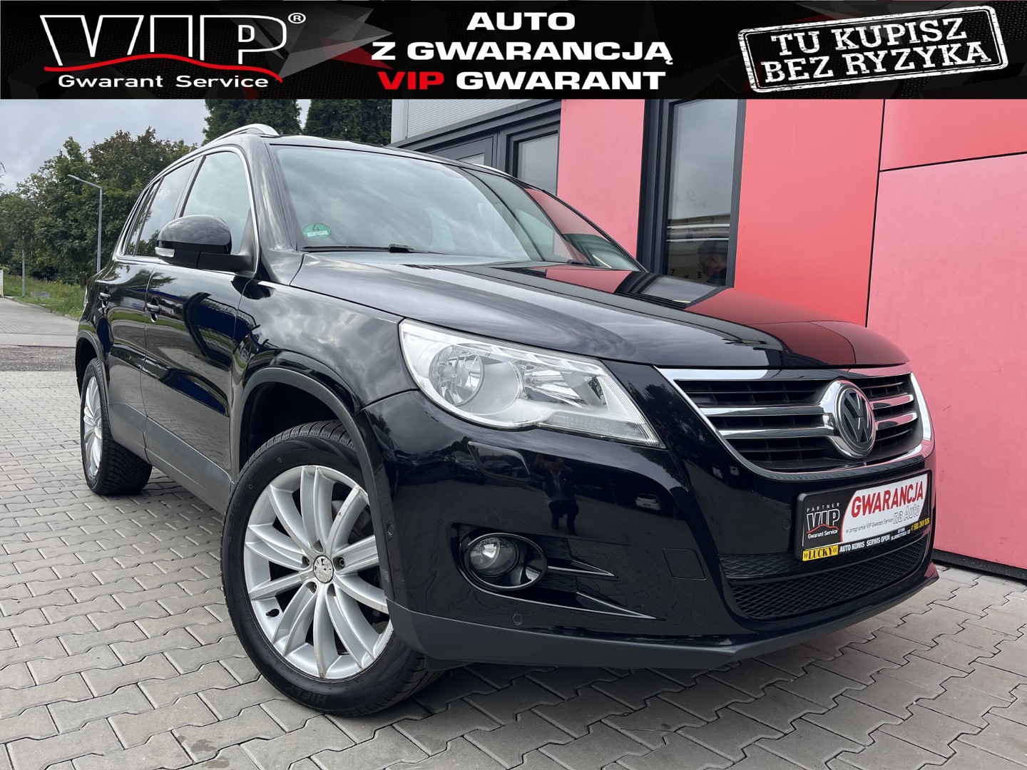 Volkswagen Tiguan I 122 KM • PARK ASSIST • WYMIENIONY ROZRZĄD