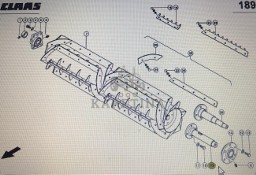 00 0644858 1/00 0355 728 0/Lexion wałek kołnierza/Claas Lexion 580 750-730 600 770