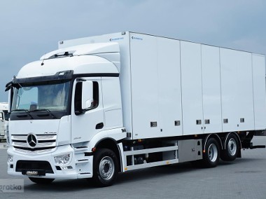 Mercedes-Benz ACTROS / 2646 / EURO 6 / IZOTE + WINDA / 21 PALET / OŚ SKRĘTNA / OTWIERANY BOK-1