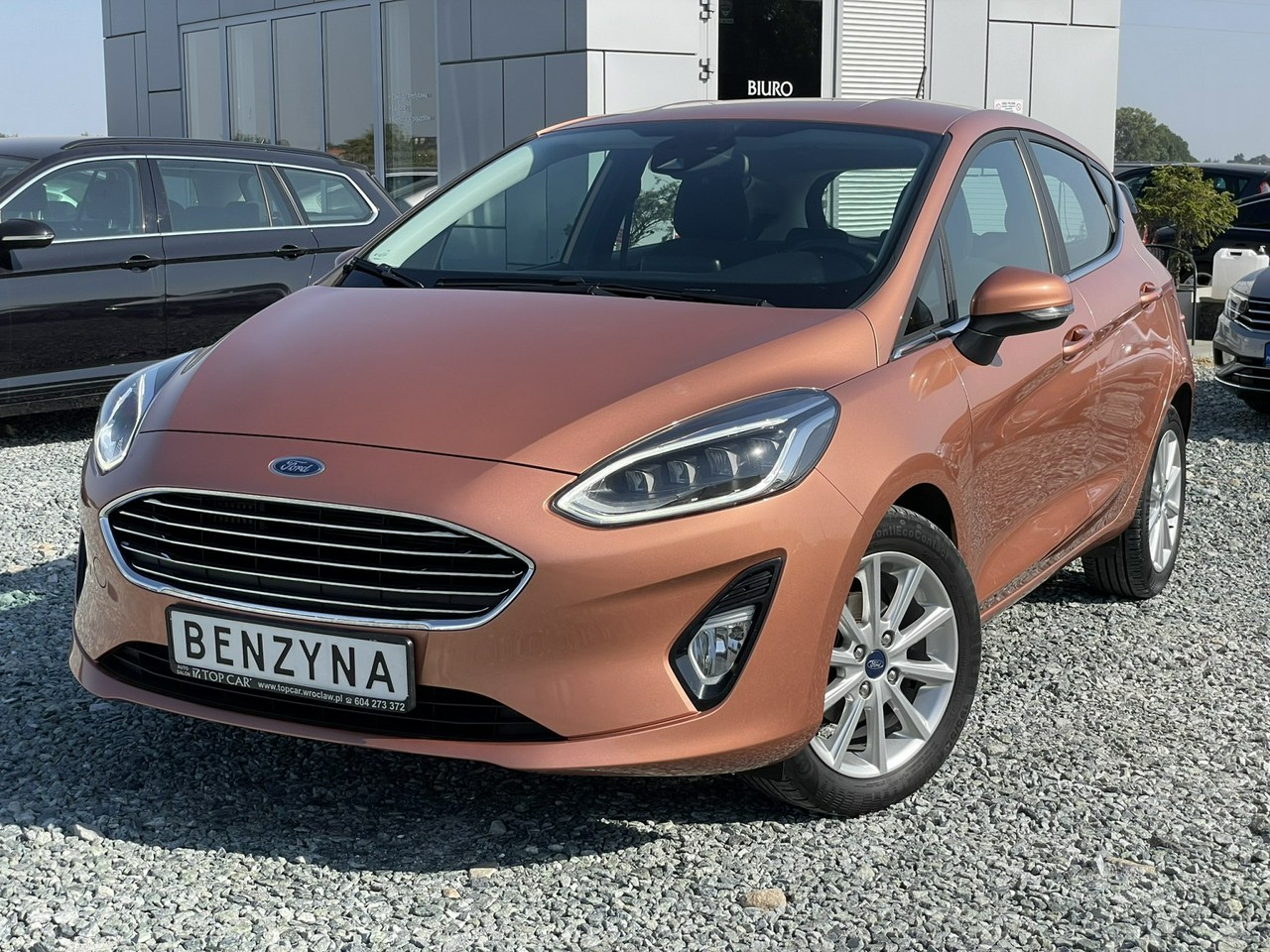 Ford Fiesta IX 1.0 Ecoboost 100KM, 2018/2019 Titanium, Led, kamera, Salon PL