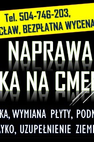 Naprawa,  pomnika tel. 504-746-203, Cmentarz Wrocław, Zakład kamieniarski-2