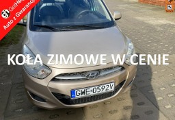 Hyundai i10 I Klimatyzacja/Isofix/Aux/Znikomy przebieg gwarantowany/2 kpl. kół