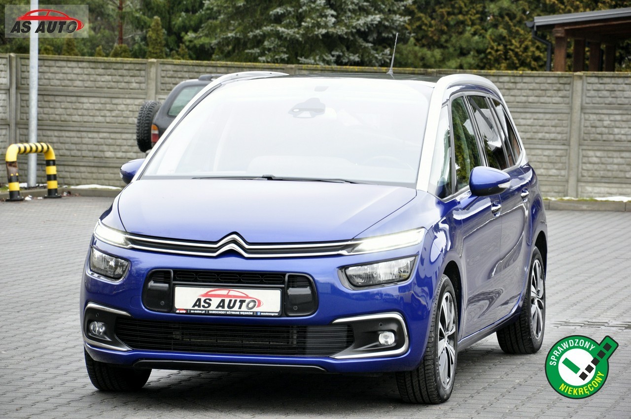 Citroen C4 Grand Picasso II 2.0HDi 150KM Exclusive/Serwis/Navi/Kamera/BLiS/2xPDC/Alufelgi/Panora