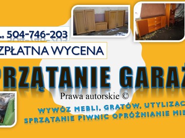 Sprzątanie piwnicy, cennik, usługi.  Wrocław, wywożenie mebli, gratów, śmieci.-1