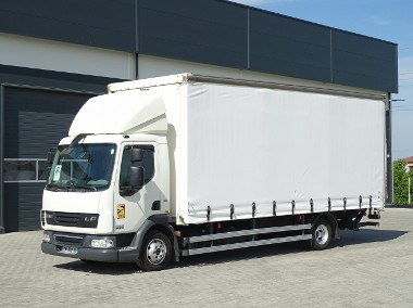 DAF LF 45.210 EEV Euro 5 Firanka Sprowadzony Książka Serwisowa, Poduszki, Winda Dhollandia 1500 kg, Nowe plandeki-1