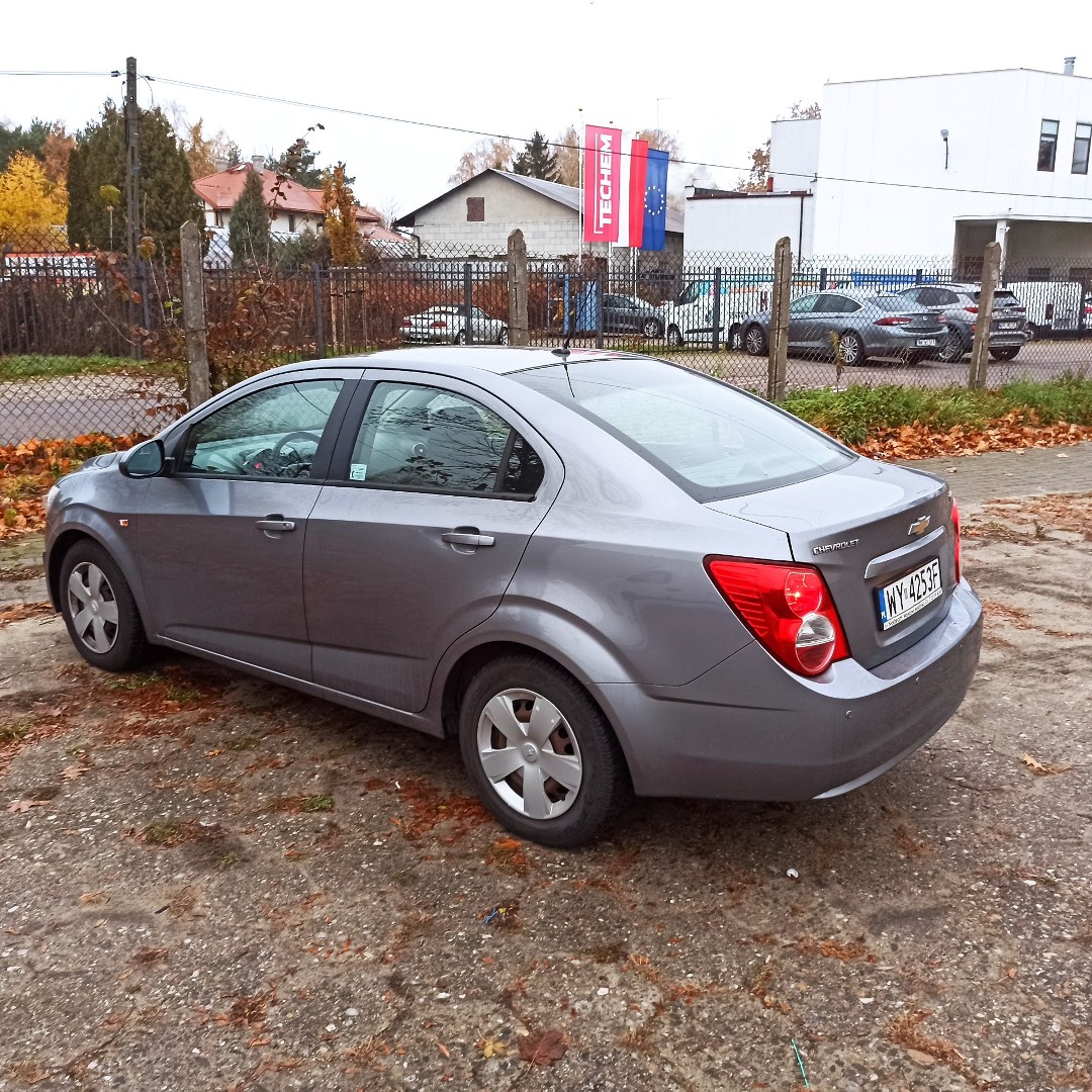 Chevrolet Aveo II (T300) 1,4 benzyna, SEDAN, 2012 rok, Faktura VAT 23%