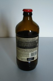 Butelka po włoskim piwie Ichnusa z kapslem -3