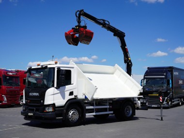 P 320 / XT / E6 / WYWROTKA + HDS / HIAB 082 / ŁYŻKA / ROTATOR / PILOT-1