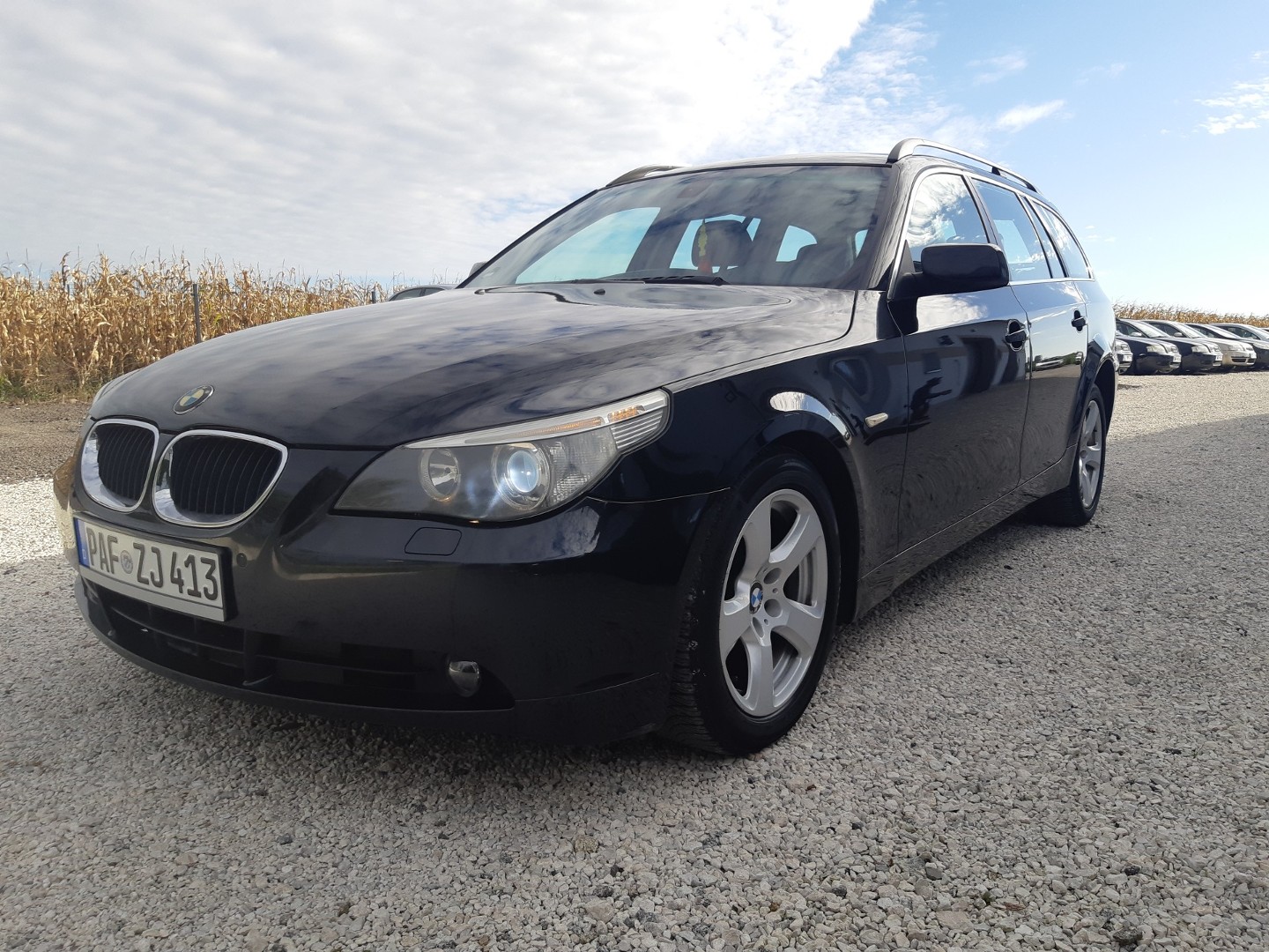 BMW SERIA 5 V (E60/E61) Kombi M57 Xenon Opłacona Skóra TUV BDB Stan Zamiana Manua