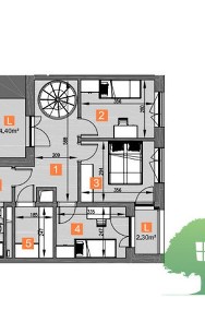 5 POKOI| 108M2| BALKON + TARAS |0% PROWIZJI |0%PCC-2