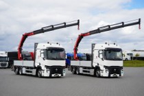 Renault T 480 / 6 X 2 / SKRZYNIOWY + HDS / PALFINGER PK 24.001 / PILOT OŚ SKRĘTNA