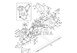 John Deere 960 - Rama DC220043 (Podbieracz)