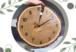 zegary drewniane na personalizowane zamówienie - cudazdrewnaonline.pl