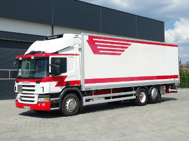 Scania SCANIA P 400 Chłodnia Pełny Serwis ASO Sprowadzony 3 Osie, Dwa Parowniki Os Skrętna i Podnoszona, Kurtyna PVC, Hak Doln-1