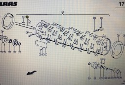 CLAAS LEXION 00 0646 561 0/Claas Lexion wałek podajnika zboźowego