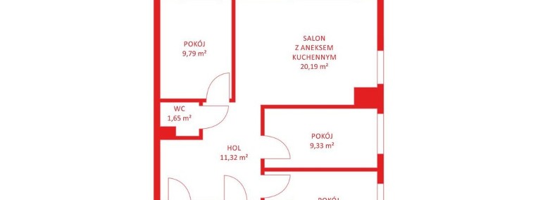 Mieszkanie, sprzedaż, 67.58, Gdańsk, Piecki-Migowo-1