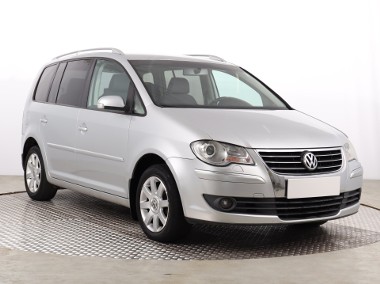 Volkswagen Touran I , Klimatronic, Tempomat, Parktronic, Podgrzewane siedzienia,-1