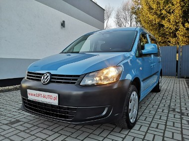 Volkswagen Caddy III 1.6 TDI 102KM Long Klimatronic Tempomat Hak Isofix 7 osób-1