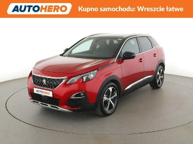 Peugeot 3008 II 1.6T Automat GT Line Nawigacja Tempomat Półskóra ParkAssist Kamera L-1